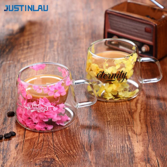 ClearDouble Wall Glass Cup